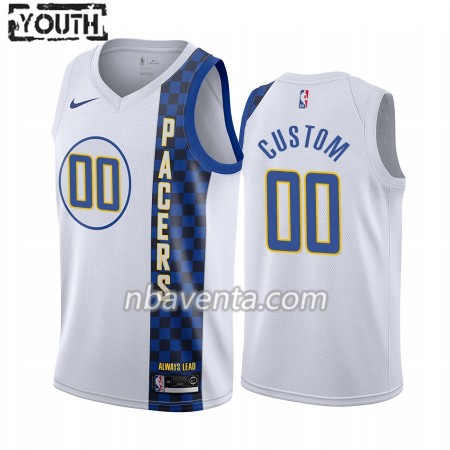 Camiseta Niños Indiana Pacers Personalizadas 2019-20 Nike City Edition Swingman